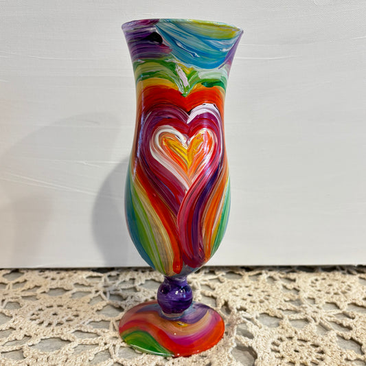 Small Multi-Colored Vase - 1