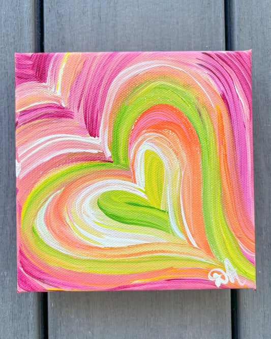 Raspberry Kisses 6x6